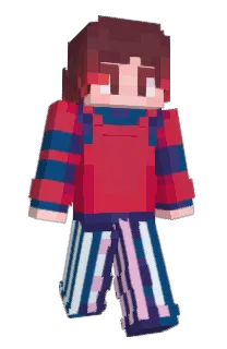 Front of eak's skin