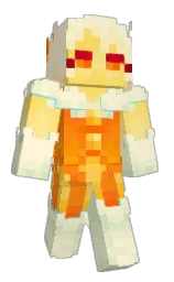 LupinusRex's Minecraft skin wearing the Migrator cape