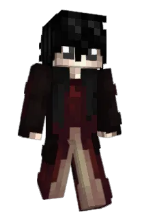 Front of Jet's skin