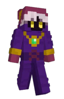 Front of Holtow's skin