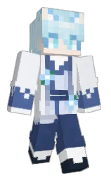 ILALSBW's Minecraft skin wearing the Pan cape