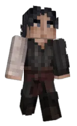 volticslayer's Minecraft skin wearing the Moonlight Trail cape