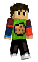 Krumby_'s Minecraft skin wearing the Mojang Office cape