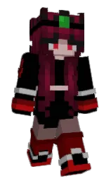 TheGlamazonian's Minecraft skin wearing the Copper cape