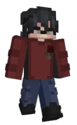 MiniScoff's Minecraft skin wearing the Migrator cape