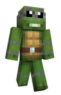 Front of Slapinou's skin