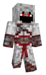 black and silver chalice Minecraft skin — Classic model — first worn by LeaderGood