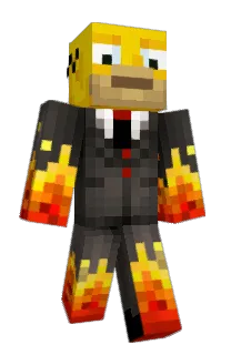 Front of SuperWavez's skin