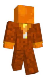 clementine and ecstasy Minecraft skin — Classic model — first worn by RyanBlack10