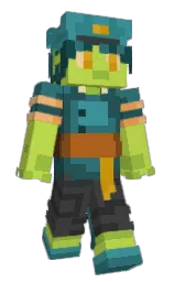 Slim Minecraft skin