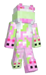 Slim Minecraft skin