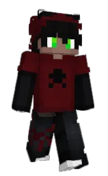 maroon oak and cod gray Minecraft skin — Classic model — first worn by Wallaz_