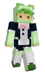 tea green and firefly Minecraft skin — Slim model