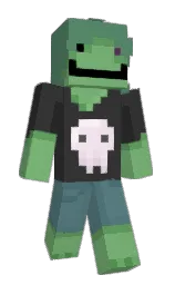 mine shaft and fern Minecraft skin — Slim model — first worn by K3TCHUP5