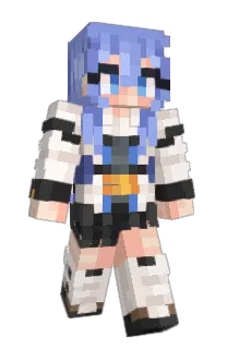 Front of Ahrista's skin