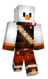Back of Minecraft skin