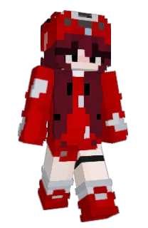 Front of MellXD's skin