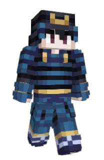 Front of HeEatsFood's skin