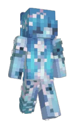 SoupNova's Minecraft skin wearing the Migrator cape