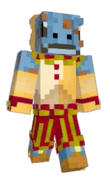 popfizz505's Minecraft skin wearing the Builder cape