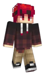 shiraz and pomegranate Minecraft skin — Classic model — first worn by 4WS