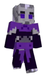 black russian and white Minecraft skin — Slim model — first worn by Orchid_theWimker
