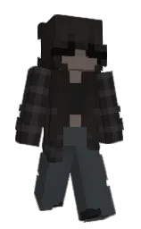 lluvalexa's Minecraft skin wearing the Aurora cape