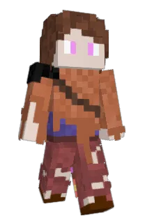 Front of Evallyth's skin