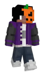 black and mine shaft Minecraft skin — Classic model — first worn by Vo1dead