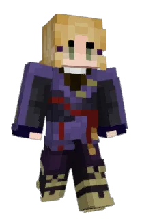 Front of Crowsona's skin