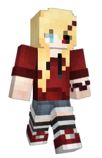 Front of Minecraft skin