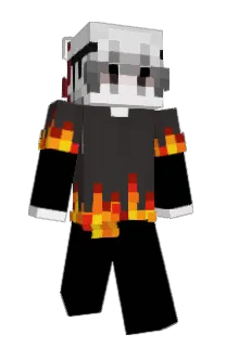 Front of Kuuzya's skin