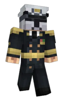 Front of Felepele's skin