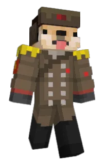 Front of Marlonge's skin
