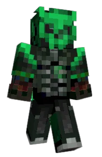 Front of Bubsly's skin