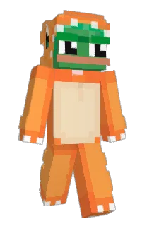 Front of GodFelo's skin