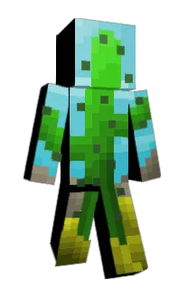 Front of Minecraft skin