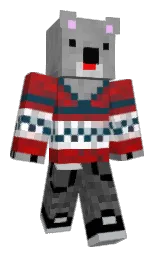 Back of CorseRod's skin