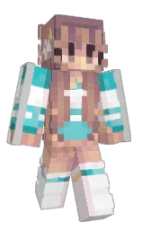 DiamondTurtle75's Minecraft skin wearing the Pan cape