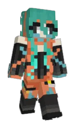 Slim Minecraft skin