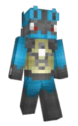 Merciful_Fel's Minecraft skin wearing the Migrator cape