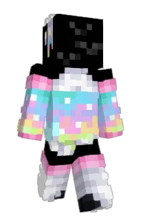 Front of Mirrly's skin