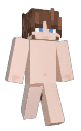 albescent white and desert sand Minecraft skin — Classic model