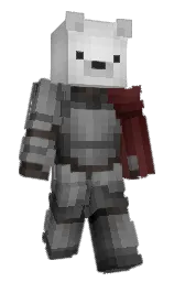 pyrrhi's Minecraft skin wearing the Aurora cape