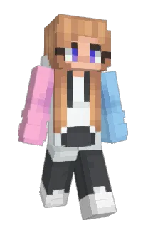 Front of Raandomm's skin