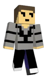 star dust and black Minecraft skin — Classic model