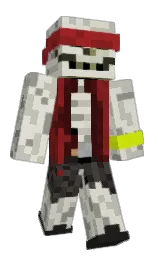 Bwozu's Minecraft skin wearing the Migrator cape