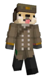 Mercillian's Minecraft skin wearing the Migrator cape