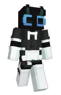 Front of Saclehr's skin