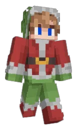 medium carmine and asparagus Minecraft skin — Slim model — first worn by Litolmic_